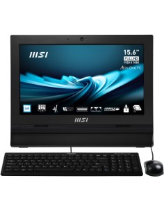 MSI AIO PRO AP162T ADL-042XEU. 15.6 IPS TACTIL. N100. DDR4 8GB. SSD 256GB. SIN S.O.SIN TECL+RAT. NEGRO