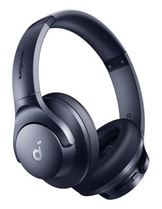 Q20i Auriculares Alámbrico Diadema Llamadas/Música USB Tipo C Bluetooth Azul