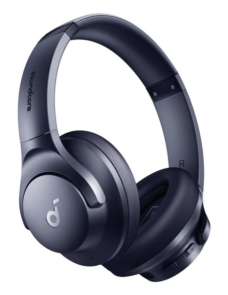 Q20i Auriculares Alámbrico Diadema Llamadas/Música USB Tipo C Bluetooth Azul