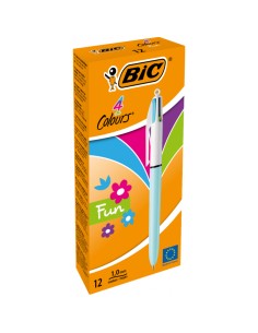 982870 bolígrafo Verde, Rosa, Púrpura, Turquesa Bolígrafo multifunción 12 pieza(s)