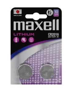 PILAS MAXELL MICRO CR2016 3V B/2