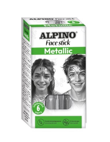 MAQUILL.ALPINO BARRA 5g FS C/6 PLATA