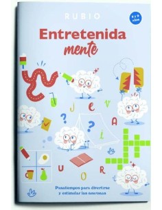 CUADERNO RUBIO ENTRETENIDAMENTE 8-9 AÑOS - Pack de 5 unidades