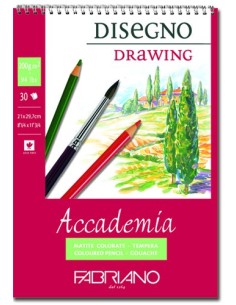 BLOC DIBUJO FABRIANO C/ESP. BLANCO A4 20