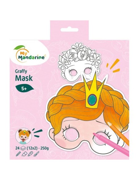 BLOC MASCARAS CLAIR. GRAFFY CHICA