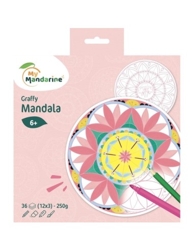 BLOC MANDALA CLAIR. GRAFFY MAND. CHICA