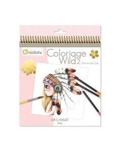 BLOC CLAIR. COLORIAGE WILD 2