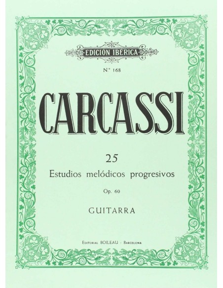 25 Estudios melodicos guitarra Op60