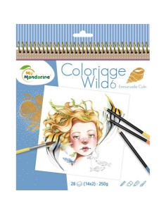 BLOC CLAIR. COLORIAGE WILD 6