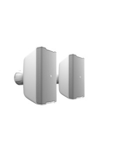 LD SYSTEMS INTEGRATION SERIE DQOR (LDDQOR5W) 5 TWO-WAY PASSIVE INDOOR/OUTDOOR INSTALLATION LOUDSPEAKER 8 OHM, WHITE (PAIR) WARRA