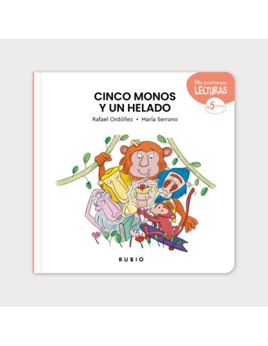 CUENTOS RUBIO 5 MONOS Y 1 HELADO
