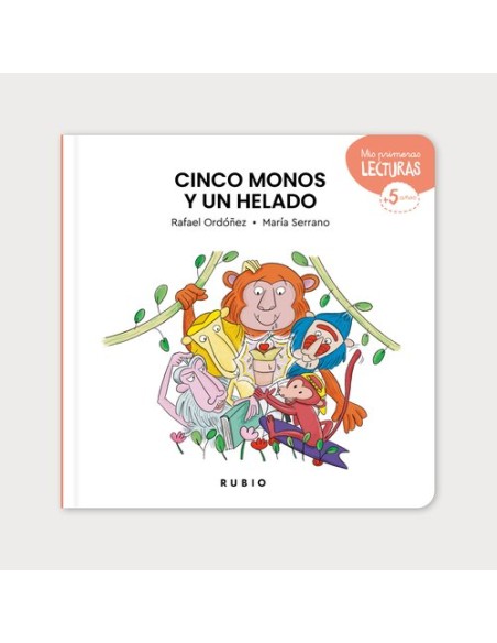 CUENTOS RUBIO 5 MONOS Y 1 HELADO