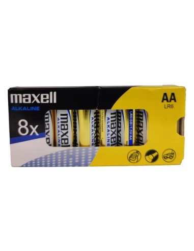 PILAS ALCALINA MAXELL LR06 C/8 - Pack de 28 unidades