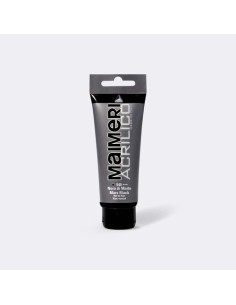 PINTURA ACRIL.MAIMERI 75 ml NEGRO M. - Pack de 3 unidades