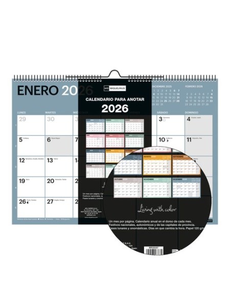 CAL.MR. PARED DESIGN CHROMAT MES A3