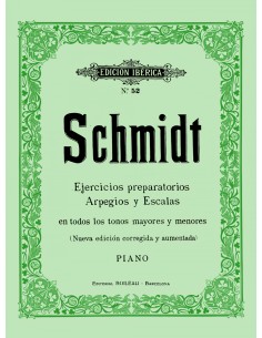 Ejercicios preparatorios escalas y arpegios Op16