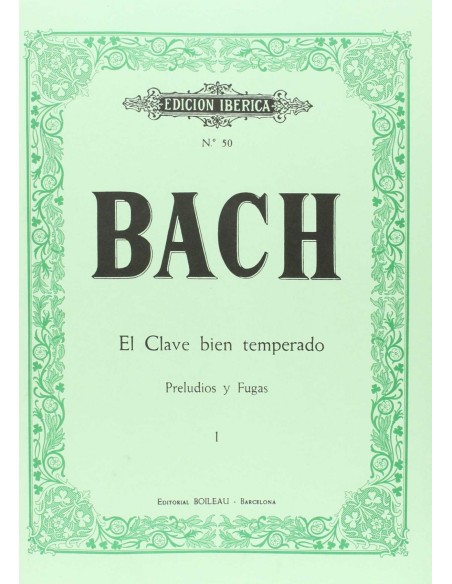 Clave bien temperado VolI Preludios y fugas