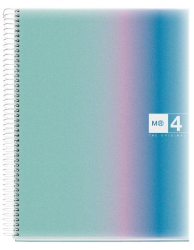 BLOC MR NB-4 PP A4 120h HRZ SANTORINI - Pack de 5 unidades