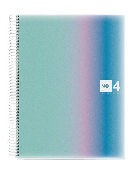 BLOC MR NB-4 PP A4 120h HRZ SANTORINI - Pack de 5 unidades