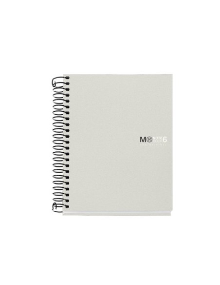 BLOC MR NB-6 mic.PP A6 150h CD.5 GRIS - Pack de 5 unidades