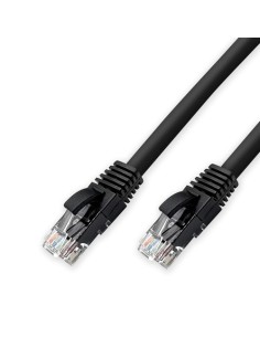 EWENT CABLE CAT.6 U/UTP, CCA, AWG24/1 LSZH NEGRO 3M