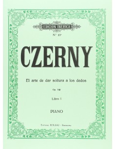 El arte de dar soltura a los dedos Op740 VolI