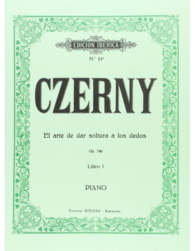 El arte de dar soltura a los dedos Op740 VolI