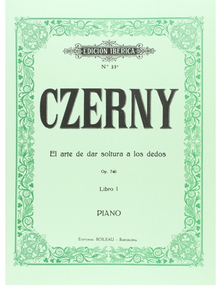 El arte de dar soltura a los dedos Op740 VolI