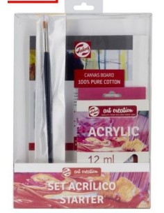 PINTURA ACRILICA TALENS SET STARTER
