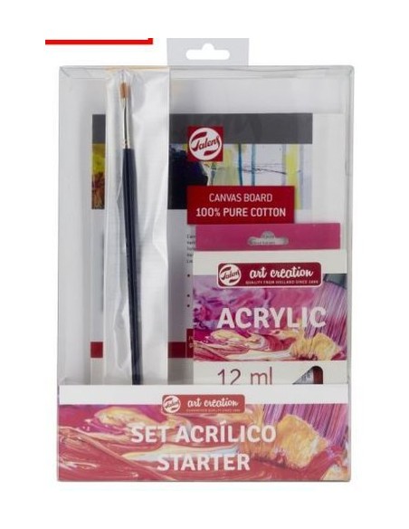 PINTURA ACRILICA TALENS SET STARTER