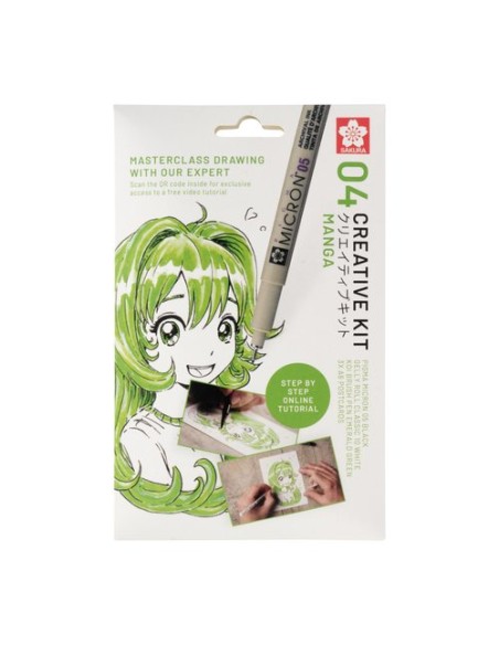 SET CREATIVO SAKURA ART KIT MANGA