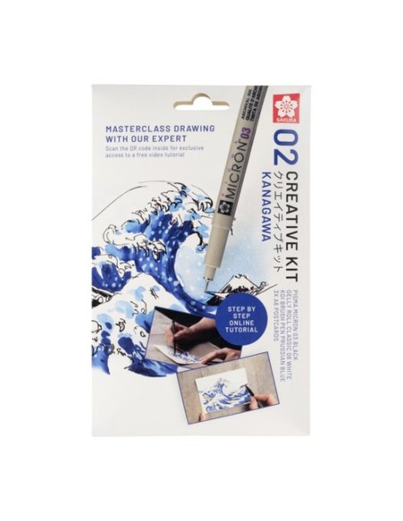 SET CREATIVO SAKURA ART KIT KANAGAWA