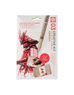 SET CREATIVO SAKURA ART KIT SAMURAI