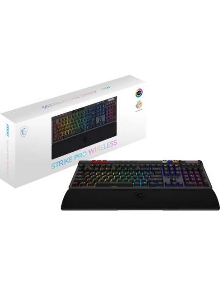 TECLADO MSI STRIKE PRO WIRELESS SILENT ES TECLADO MSI STRIKE PRO WIRELESS SILENT ES