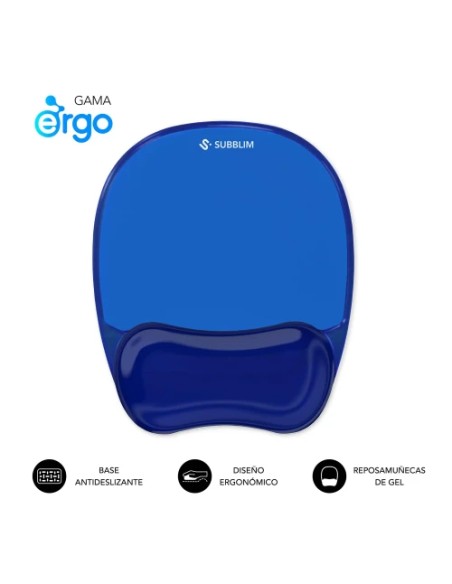 SUBBLIM ERGO CRYSTAL FLEX MOUS