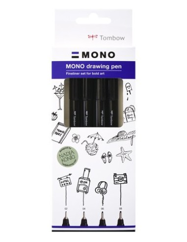 ROTUL.TOMBOW MONO DRAWING P.FINA NG P/4