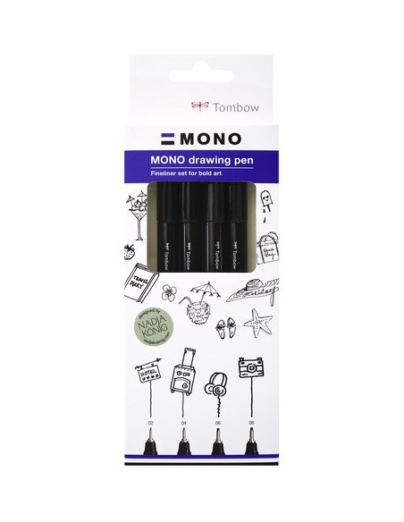 ROTUL.TOMBOW MONO DRAWING P.FINA NG P/4