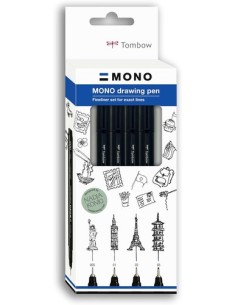 ROTUL.TOMBOW MONO DRAWING P.FINA NG P/4