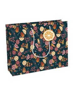 BOLSA PAPEL KRAFT  37x27 CITRICOS P/6