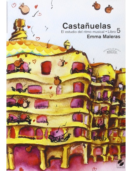 CASTANUELAS 5 El estudio del ritmo musical CD