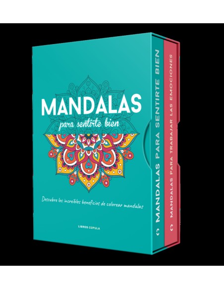 Estuche Mandalas para sentirte bien Mandalas para trabajar tus emociones