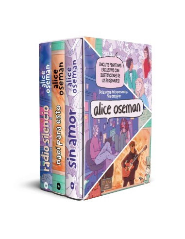 Estuche Alice Oseman Sin amor Naci para esto Radio Silencio