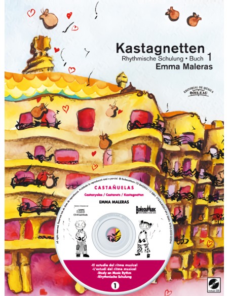 KASTAGNETTEN 1 Rhytmische Schulung CD