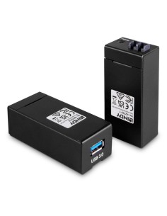 42707 extensor audio/video Transmisor y receptor de señales AV Negro