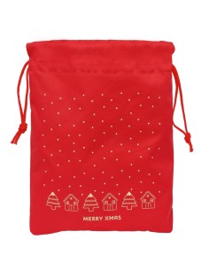 SAQUITO PLANO CASITAS MERRY XMAS 26x34x1cm