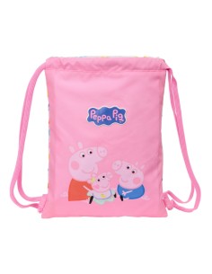 SACO PLANO JUNIOR PEPPA PIG BABY PIG 26x34x1cm