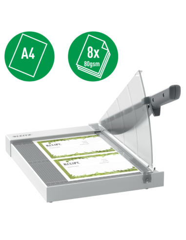 GUILLOTINA DE PALANCA A4 LEITZ PRECISION HOME 8H