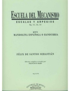 Escuela del mecanismoEscalas y arpegios Op111213