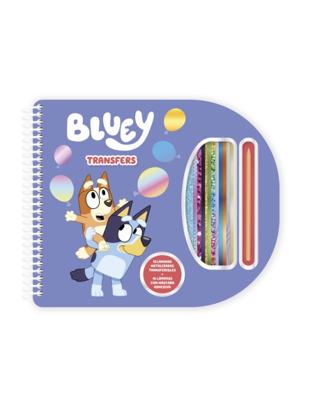 BLUEY TRANSFERS LIBRETA ESPIRAL
