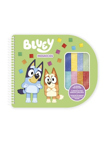 BLUEY MOSAICOS LIBRETA ESPIRAL